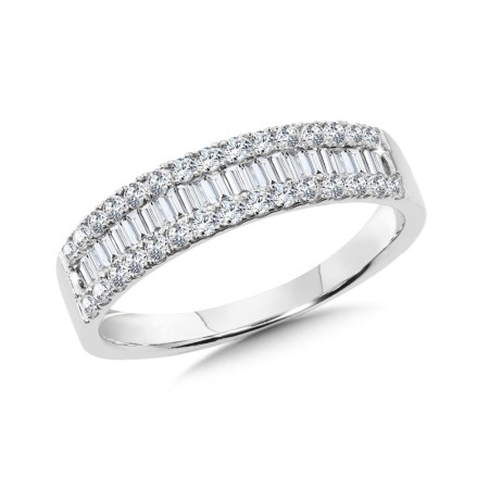 14K White Gold Diamond Ring