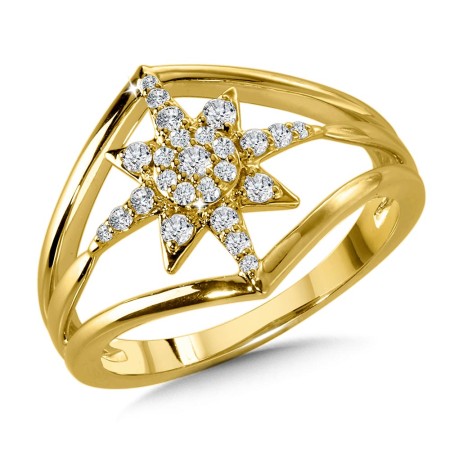Wish Upon a Star Diamond Ring