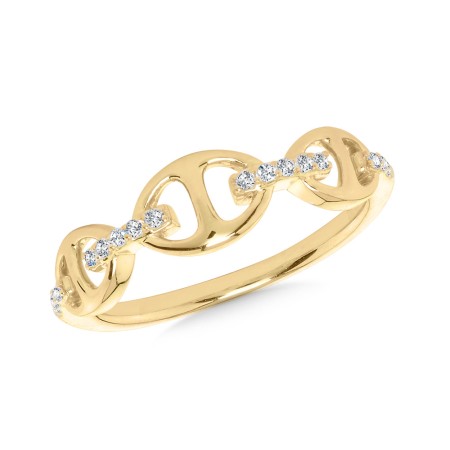 14K Mariner Links Diamond Ring