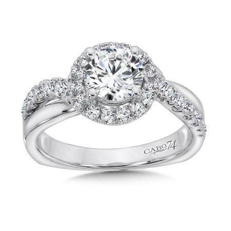 Split Shank Style Engagement Ring