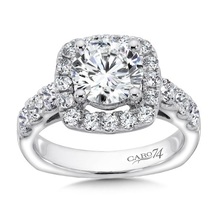 Halo Style Engagement Ring