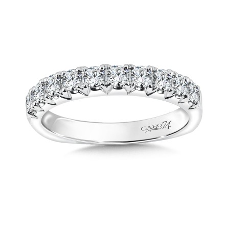 Wedding Band in 14K White Gold