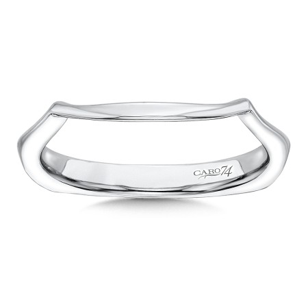 Wedding Band in 14K White Gold