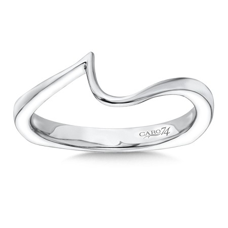 Wedding Band in 14K White Gold