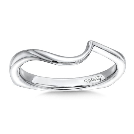 Wedding Band in 14K White Gold