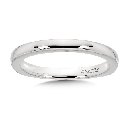 Wedding Band in 14K White Gold