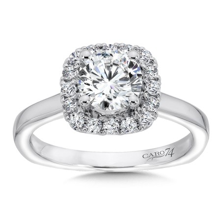 Classic Elegance Collection Halo Engagement Ring
