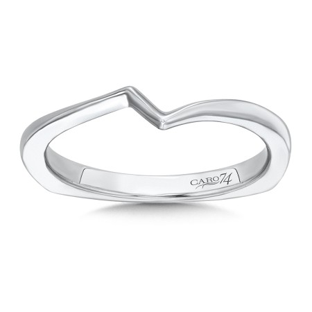 Wedding Band in 14K White Gold