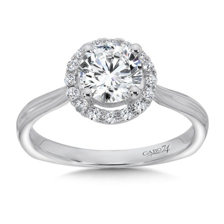 Classic Elegance Collection Halo Engagement Ring