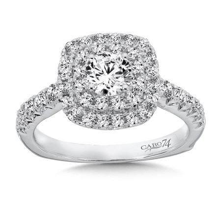 Luxury Collection Double Halo Engagement Ring