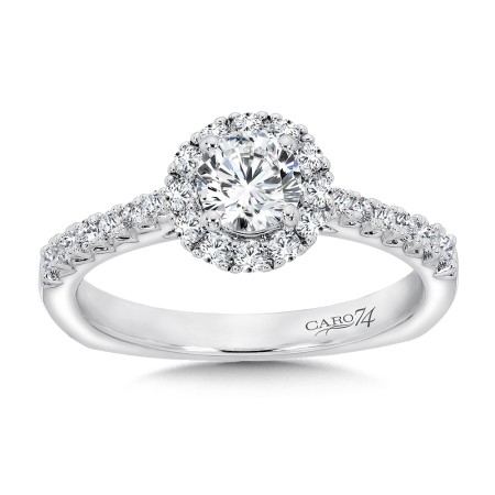 Classic Elegance Collection Halo Engagement Ring