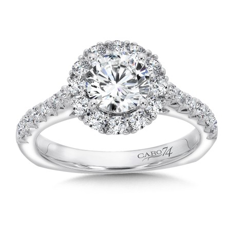 Classic Elegance Collection Halo Engagement Ring