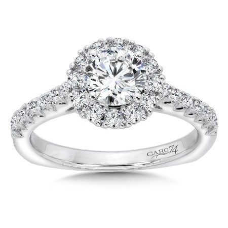 Classic Elegance Collection Halo Engagement Ring