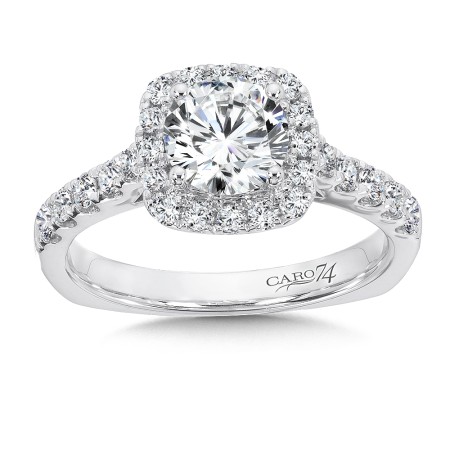 Classic Elegance Collection Halo Engagement Ring