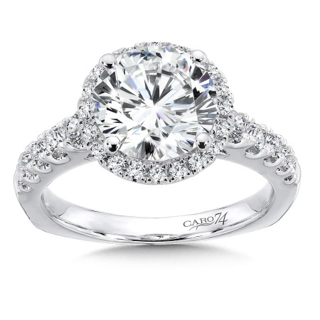 Grand Opulance Halo Engagement Ring