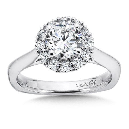 Classic Elegance Collection Halo Engagement Ring
