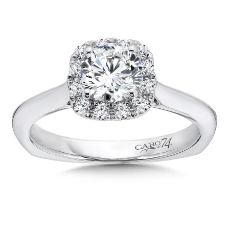 Classic Elegance Collection Halo Engagement Ring