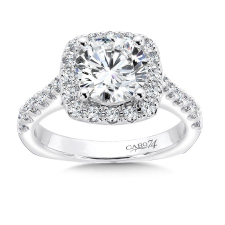 Classic Elegance Collection Halo Engagement Ring