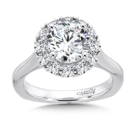 Classic Elegance Collection Halo Engagement Ring