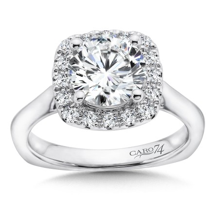 Halo Engagement Ring