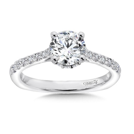Engagement Ring With Side Stones