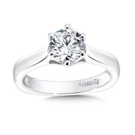 Solitaire Diamond Engagement Ring