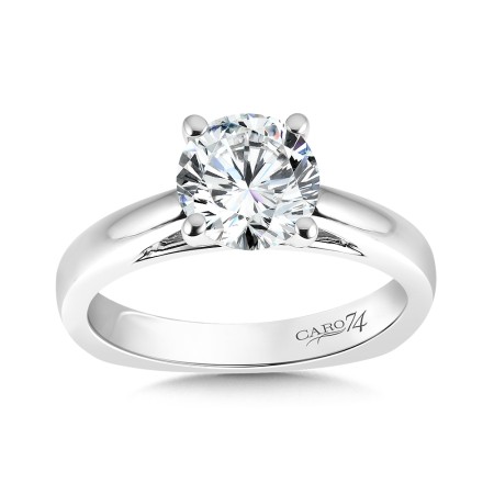 Solitaire Diamond Engagement Ring