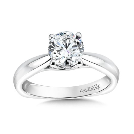 Solitaire Diamond Engagement Ring
