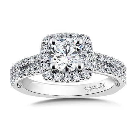 Halo Style Engagement Ring