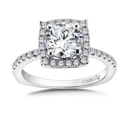 Halo Engagement Ring