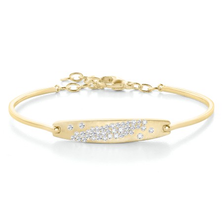 14K Lumina Diamond Bangle Bracelet