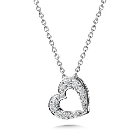 Diamond Heart Pendant
