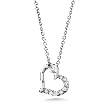  Diamond Heart Pendant