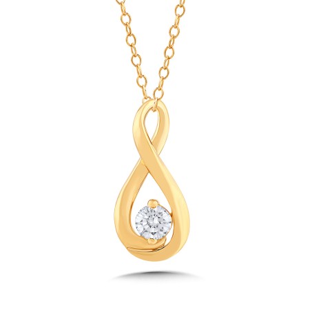 Gold & Diamond Pendant