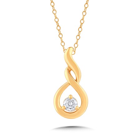 Gold & Diamond Pendant