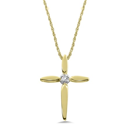 Diamond Cross Necklace