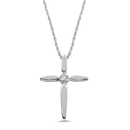 Diamond Cross Necklace