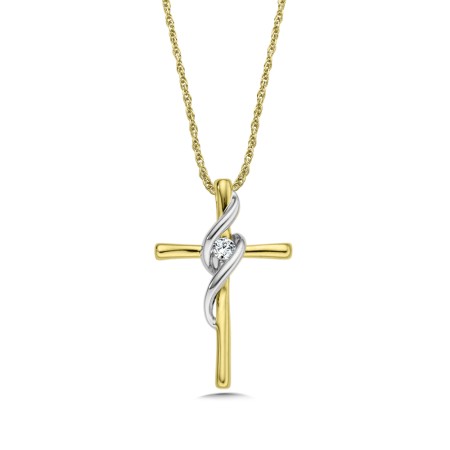 Diamond Cross Necklace