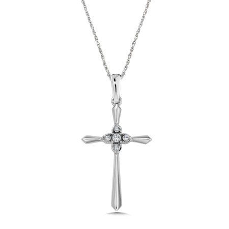 Diamond Cross Necklace