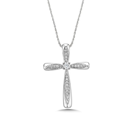 Diamond Cross Necklace