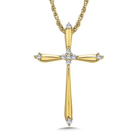 Diamond Cross Necklace