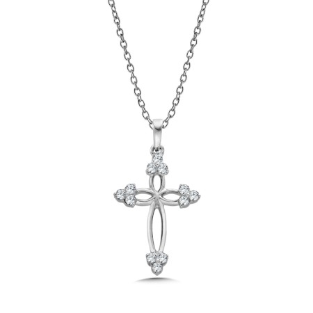 Diamond Cross Necklace