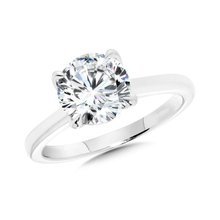 Diamond Solitaire Engagement Ring