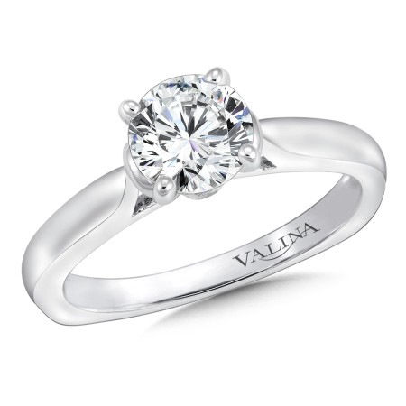 Solitaire Diamond Engagement Ring