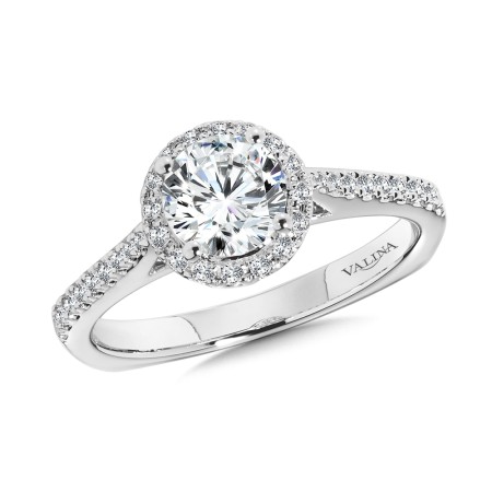 Halo Engagement Ring