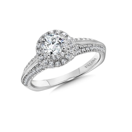 Halo Engagement Ring