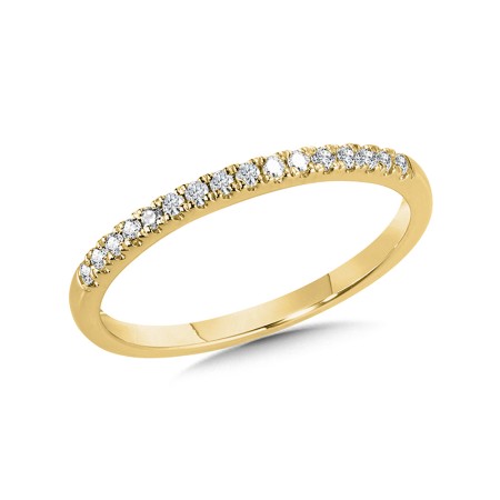 14K Diamond Anniversary Band