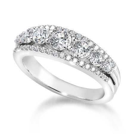 Love Moments Graduating Diamond Anniversary Band