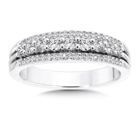 Love Moments Graduating Diamond Anniversary Band