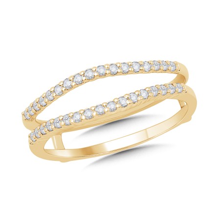 14K Diamond Enhancer Ring